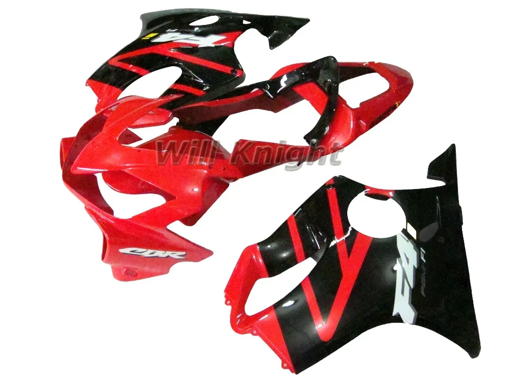 
 Комплект обтекателей ABS для Honda CBR600 F4I 2001 2002 2003 красный черный  