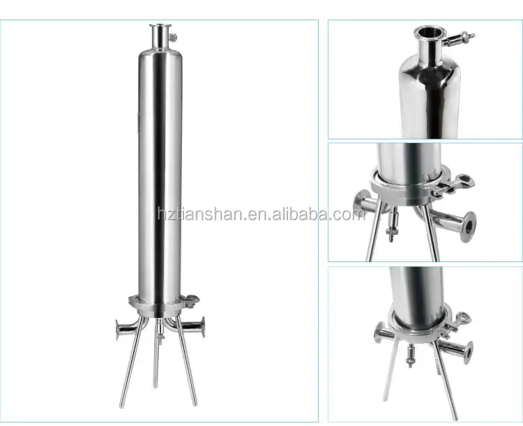 Micron Filter System for Vodka and Alcohol Distillery