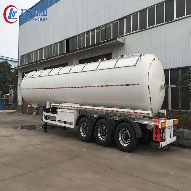 Переносной трейлер-танкер для хранения пропанового газа с объемом от 30000 до 60000 литров