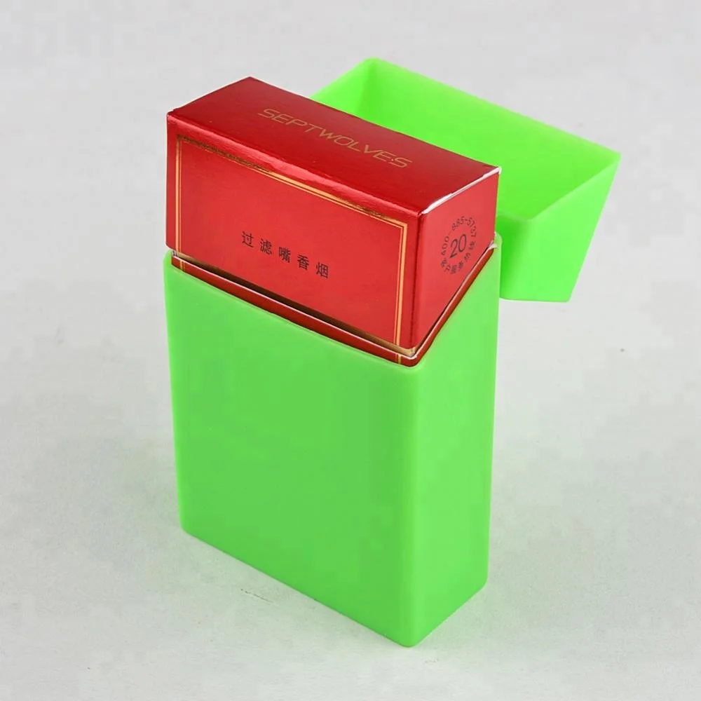 
 Custom Reusable Waterproof Non-Toxic Cigarette Holder Silicone Rubber Cigarette Case  