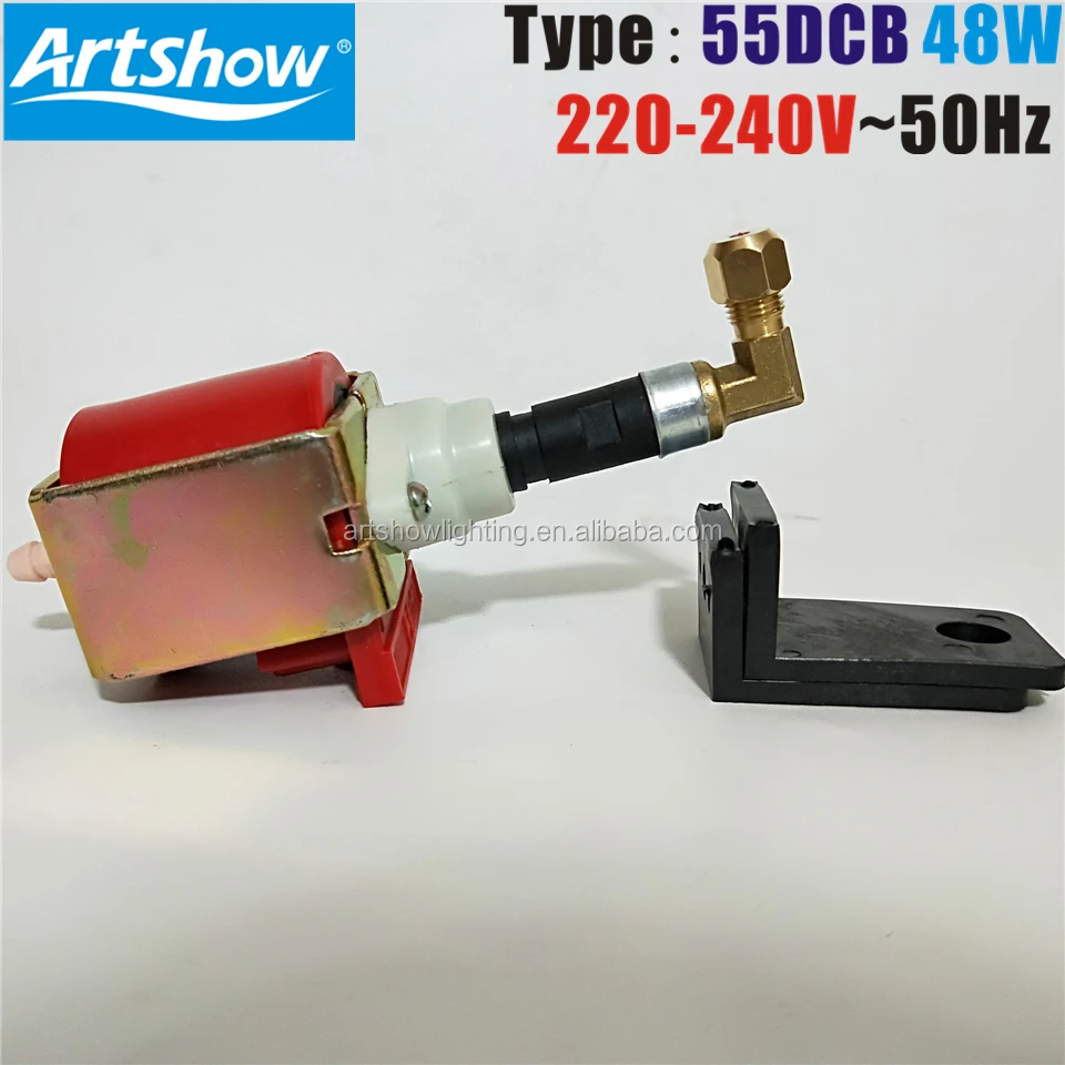 55DCB Rauchmaschinen-Ölpumpe 48W – Für 2000W & 3000W Nebelmaschinen, 220V/50Hz, Druck ≥1,5 MPa, 350–400 Ml/min 55DCB Rauchmaschinen-Ölpumpe 48W – Für 2000W & 3000W Nebelmaschinen, 220V/50Hz, Druck ≥1,5 MPa, 350–400 Ml/min