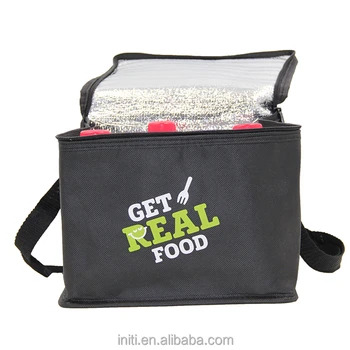 Promotional silver insulated cooler bag For Frozen Food