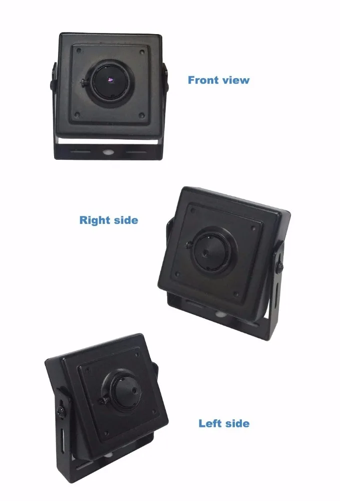 4 Megapixel  Hd Wifi POE Network IP Mini Camera with Pinhole Lens or Fisheye Lens Optional