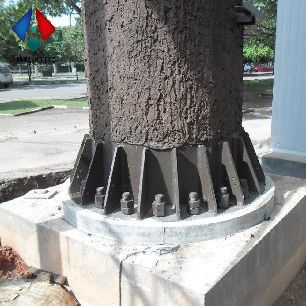 camouflaged telecom tree cell phone signal antenna tower