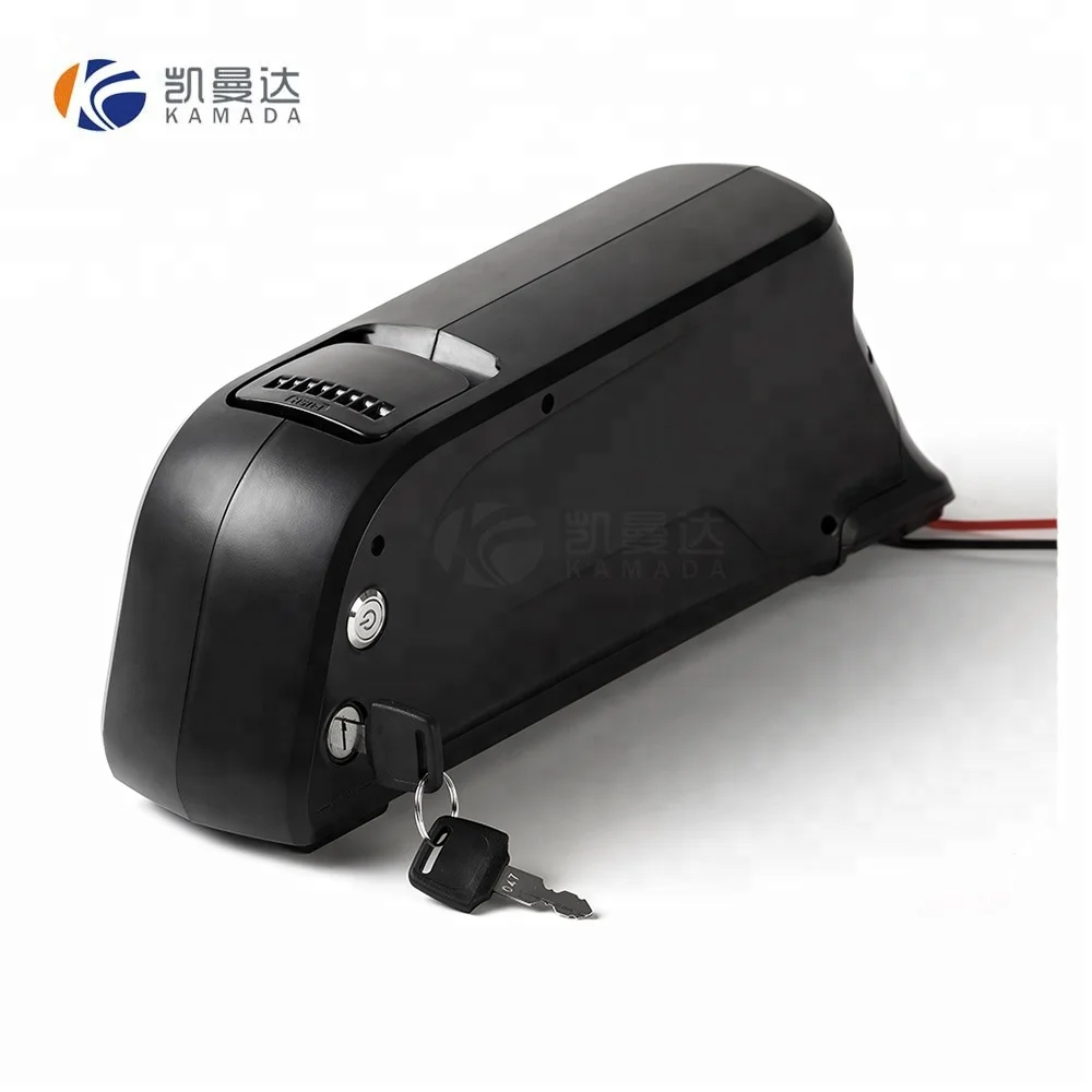 Customized 48V 8AH rechargeable down tube ebike li-ion battery pack with usb port