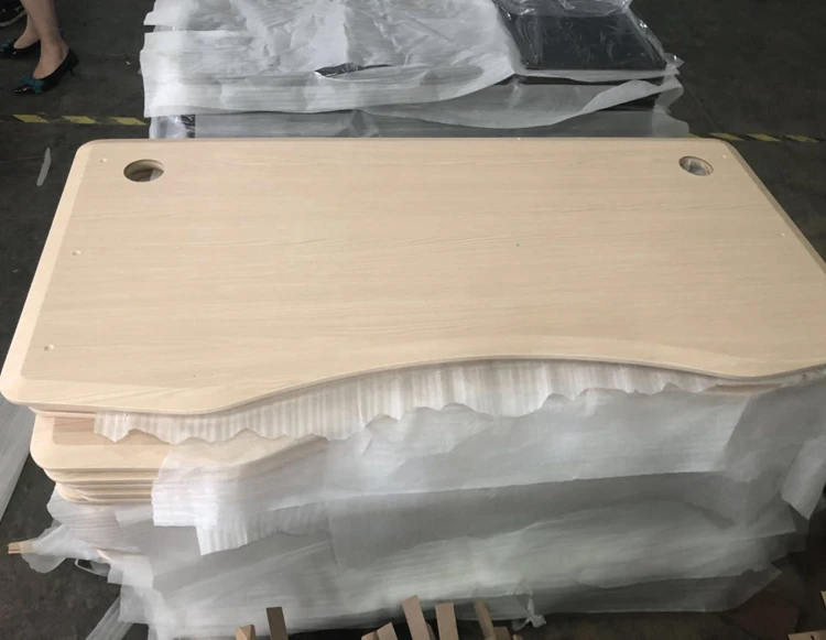 
 E0 уровень MDF бамбуковая массива дерева Офисный Компьютерный Стол для стола  