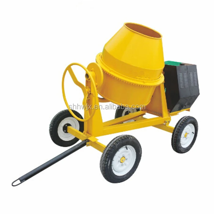 Leading Portable Mobile 2 Wheels 4 Wheels Beton Cement Concrete Mixer