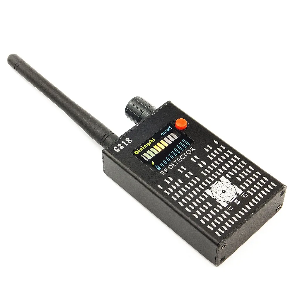 Portable Telecom Cellphone RF Detector Anti-Spy Device for 2G 3G 4G Networks WiFi Compatible
