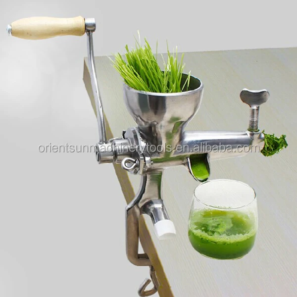 Manual Cast Iron Wheatgrass Juicer Precision Durability