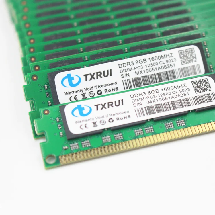 Txrui DDR3 8GB 1600MHz RAM - PC3 12800 Desktop Memory for Intel