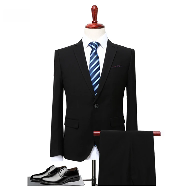 Manufacturers  Polyester Material and Button Fly Pant Closure Type Pant Coat Design Men Wedding Suits Pictures