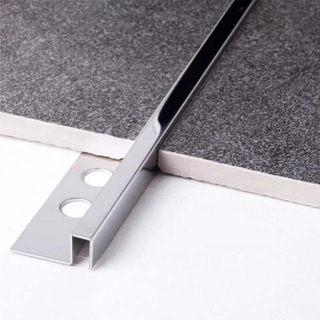 Factory Supply Ceramic Edge Protective Profile End Caps for Aluminum Tile Trim