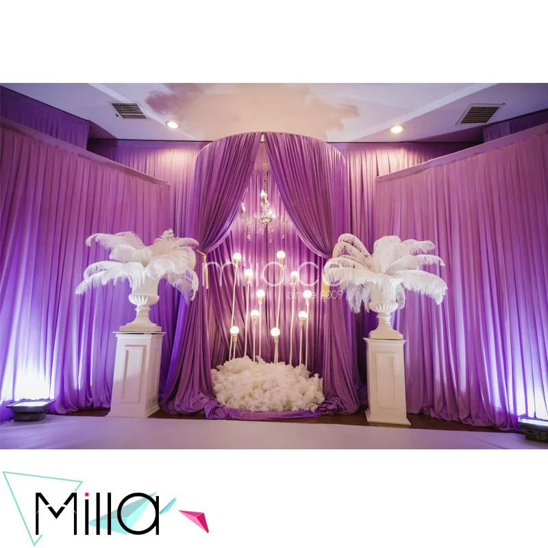 Высококачественный тканевый фон для свадьбы мероприятия вечеринки на