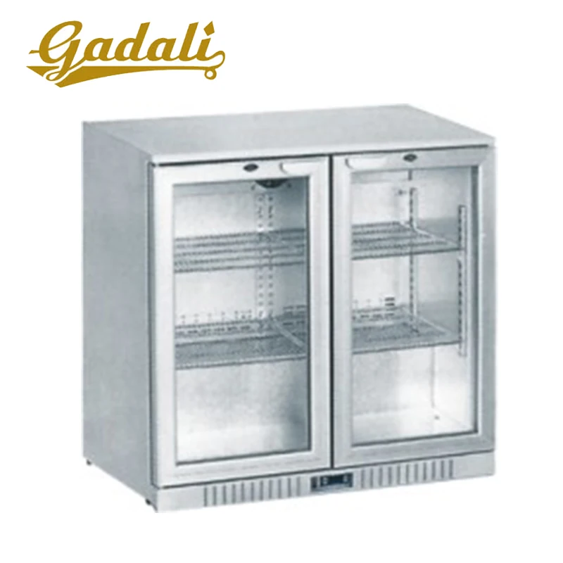 Стеклянная дверь Малый винный шкаф-витрина охладитель вина