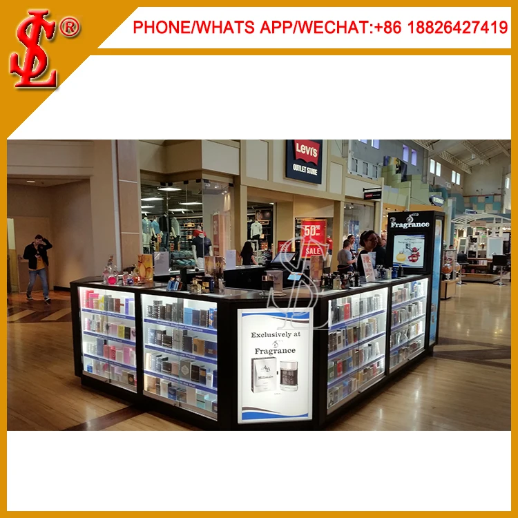 Shopping Mall Perfume Kiosk Design Showcase for Perfumar Mall Kiosk