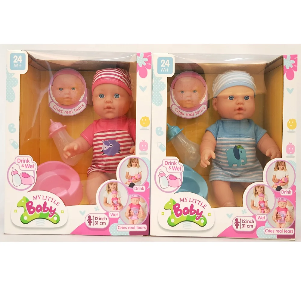 46 CM Life Size Soft Realistic Reborn Doll Kits Reborn Baby Doll