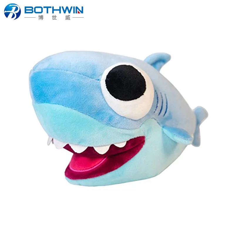 blue shark plush