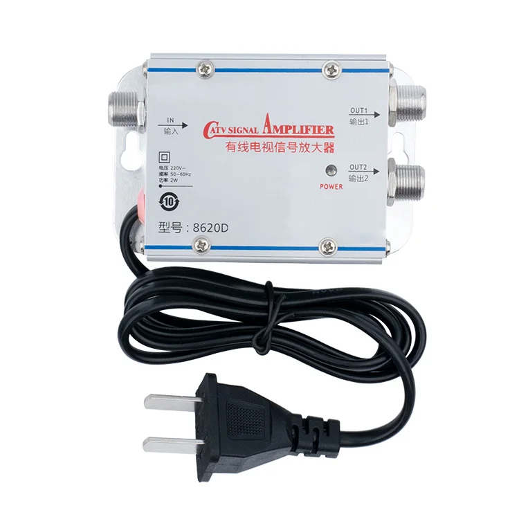 Cable TV Signal Booster Amplifier