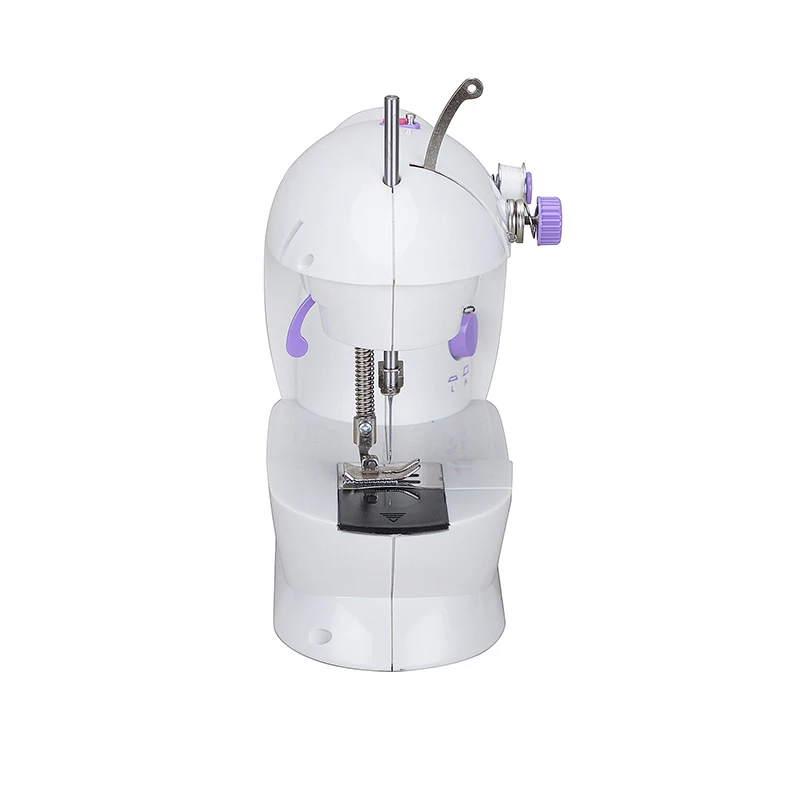 FHSM-202 Table Top Mini Sewing Machine Easy Sew Walking Foot with Pedal Flat-Bed Configuration for Lock Stitch for Clothing