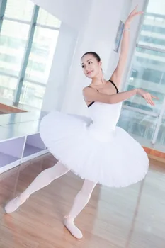 Classical Adult dance white professional ballet tutu