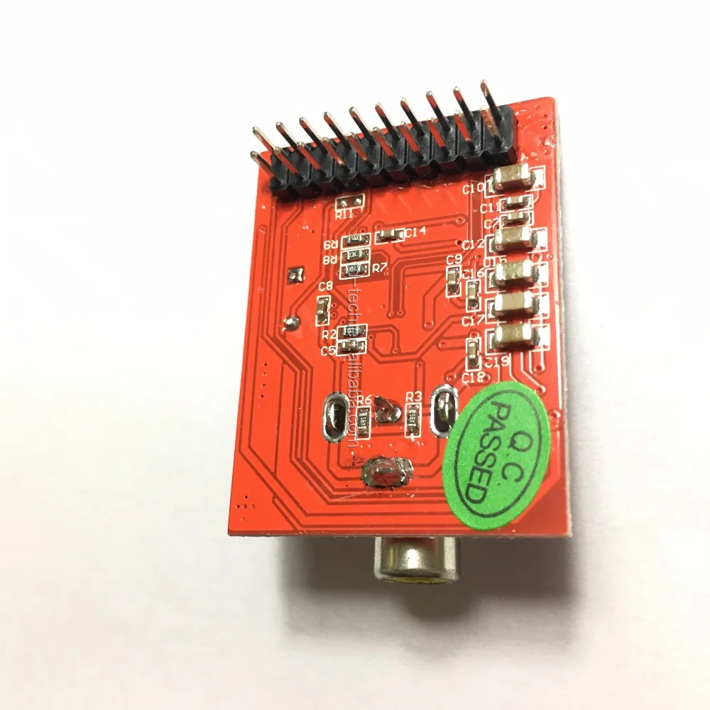 Taidacent Analog L67 AV Input Camera VGA Display FPGA SDRAM PAL Video Decoding Development Board TVP5150 Module