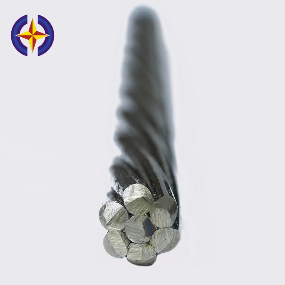 Hengxing High Strength Low Relaxation PC Wire Cement Concrete Steel Strand Cable for High Buildings