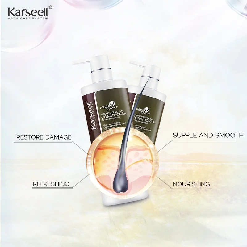 Karseell Herbal Shampoo and Conditioner for Dry Scalp