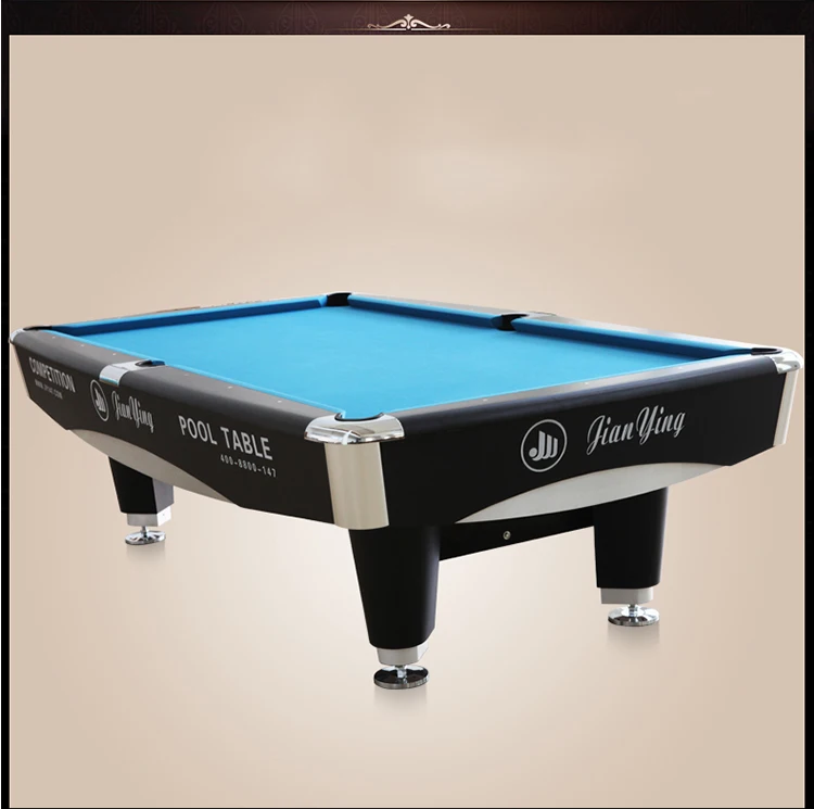 Jianying Professional Factory Wood Billiard Pool Table 9ft For