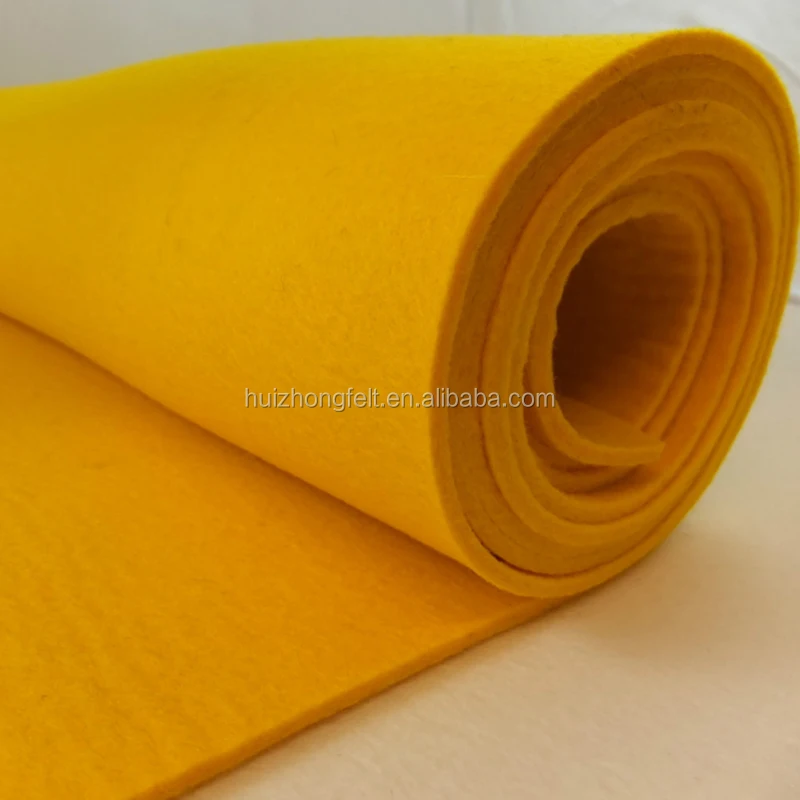 Yellow Felt Fabric for sale