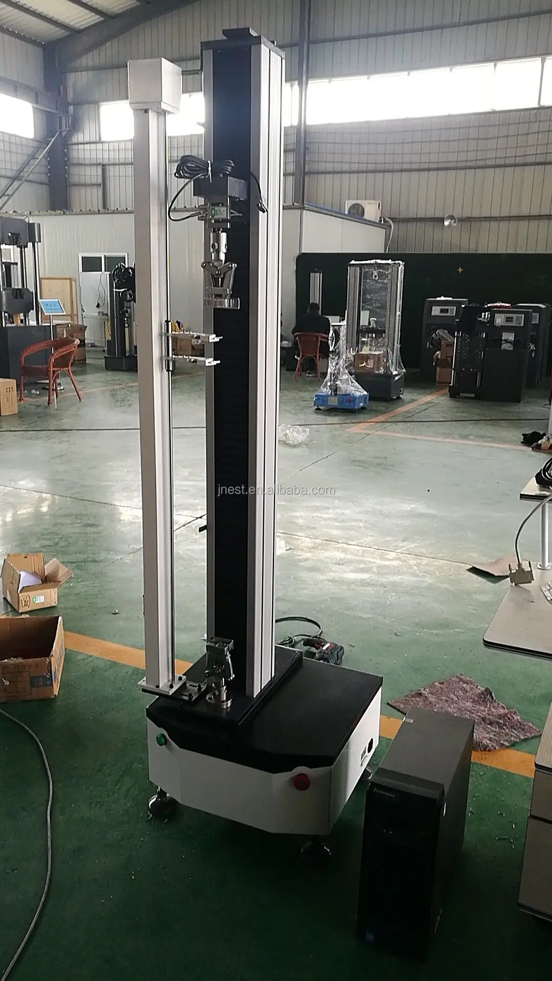 Microcomputer Control Medical Gauze Textile Tensile Elongation Testing ...