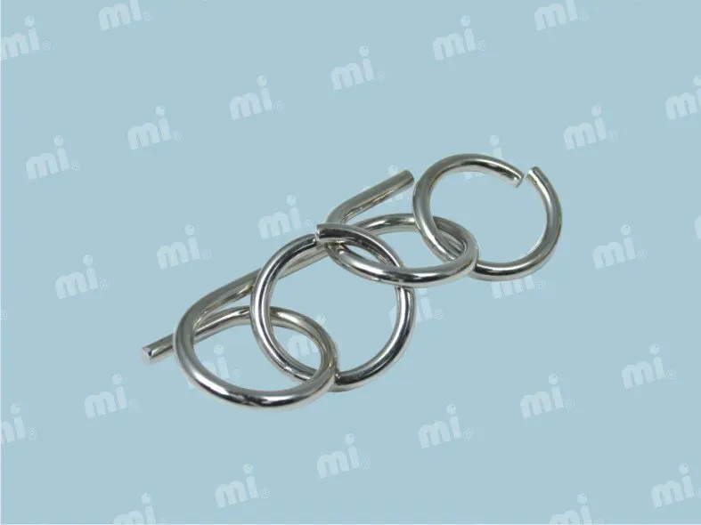 New Good Design Metal Steel Interesting Brain Teaser Wire Loop Puzzle Brain Teaser Toy Metal Game