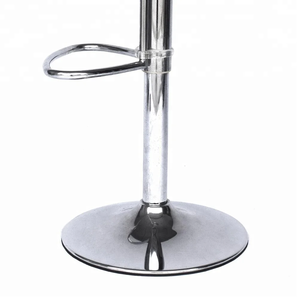 Flat Durable Counter Height Bar Stool Base Replacement Metal Bar Stool Base