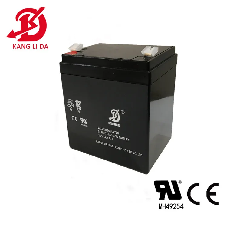 Batteria ricaricabile accumulatore antifurto 12v 4ah power