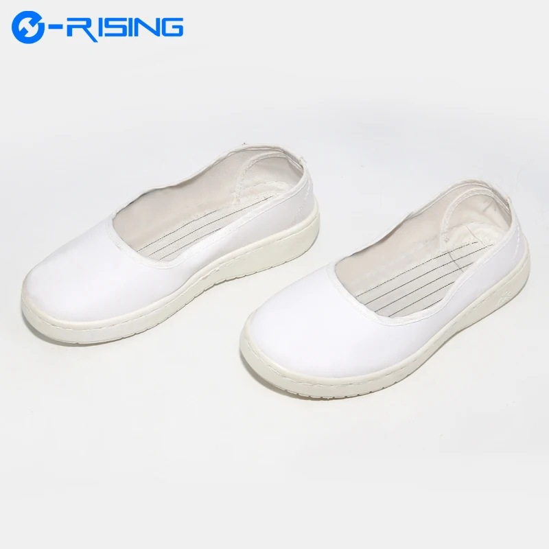 
Высокое качество белый ПВХ Чистая комната ESD лодка обувь 