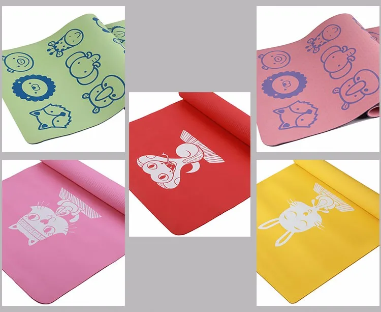 Kid Wholesale Cute Custom Non Slip 3mm Yoga Mat