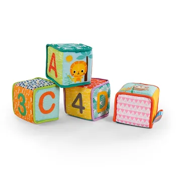 baby 8x8x8 cube toys plush cloth building scrap eps blocks