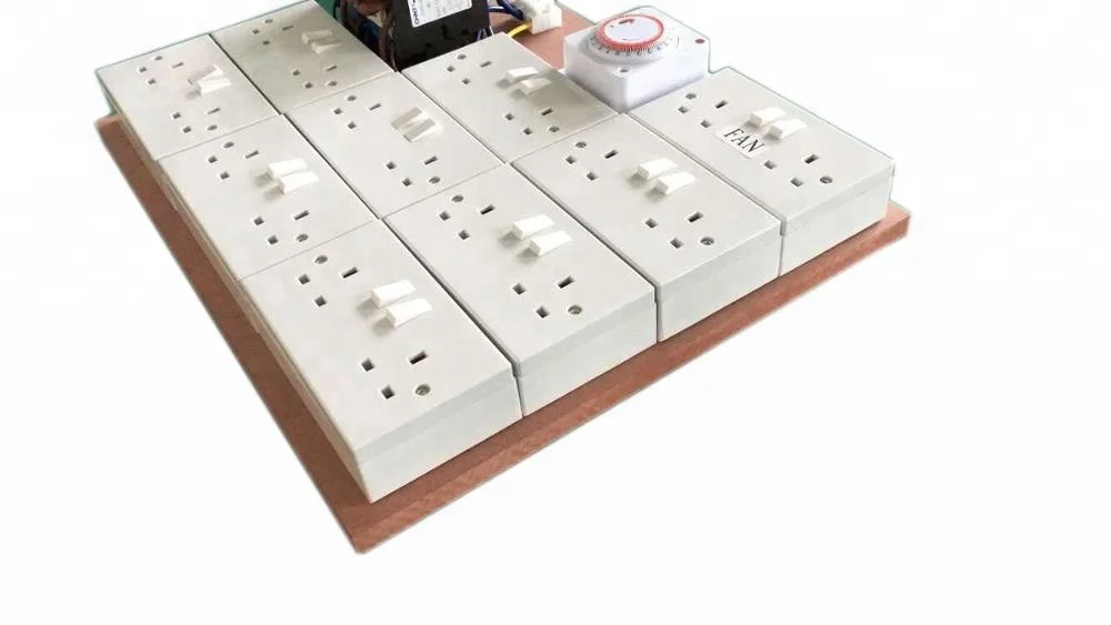 Home Garden 14/18 Way Contactor Board Grow Light Timer Controller Relay UK