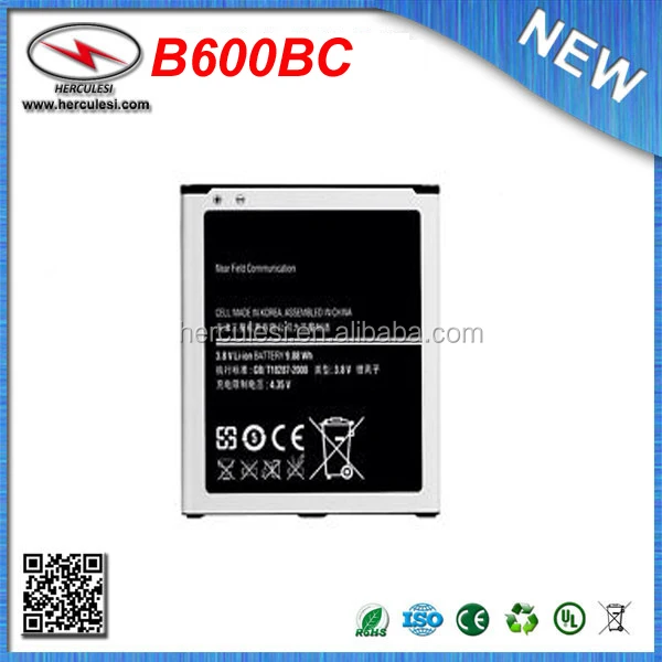 2600mAh Li-ion Battery Replacement for Samsung Galaxy S4 S 4 IV GT i9500 B600BC