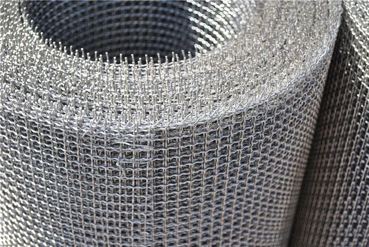 Stainless Steel Crimped Woven Wire Mesh / Stainless Steel Wire Mesh
