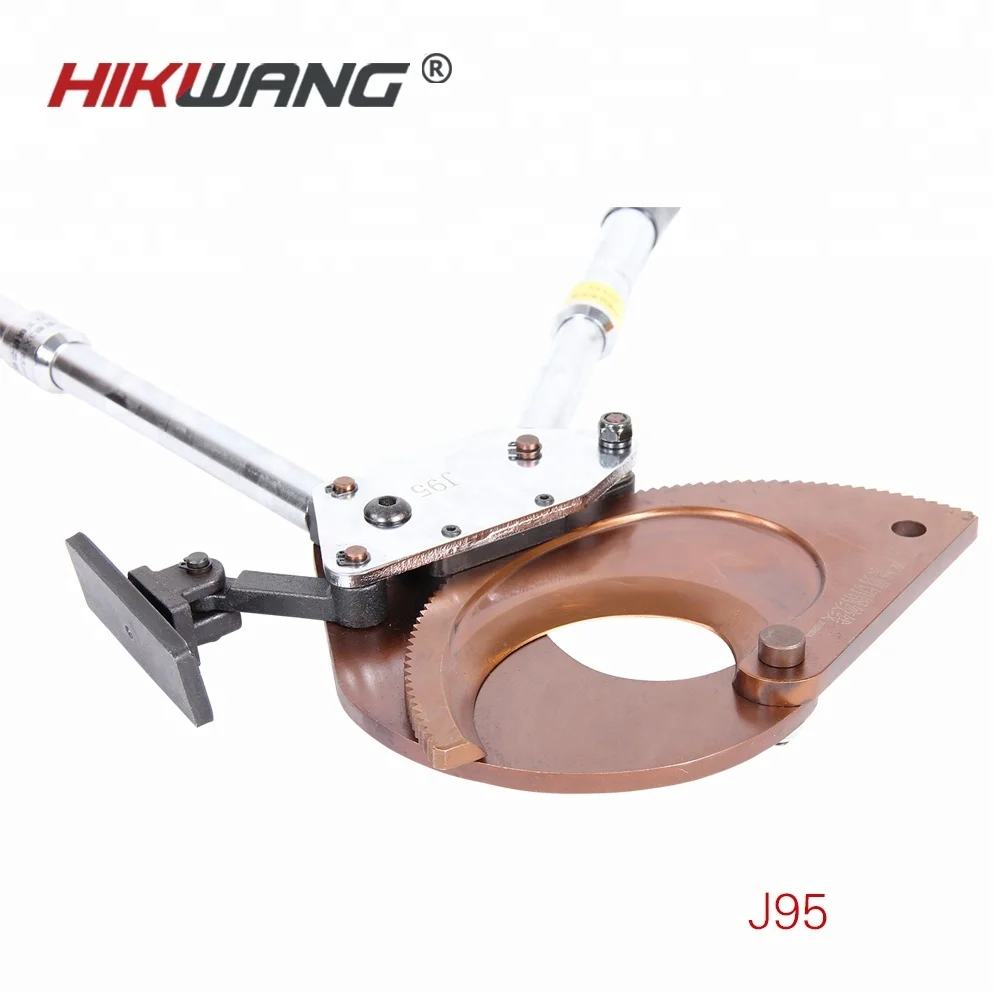 J95 Manual Cable Cutter Ratchet Insulated CU-AL Wire Cable Cutter Armoured Cable Cutter Knife