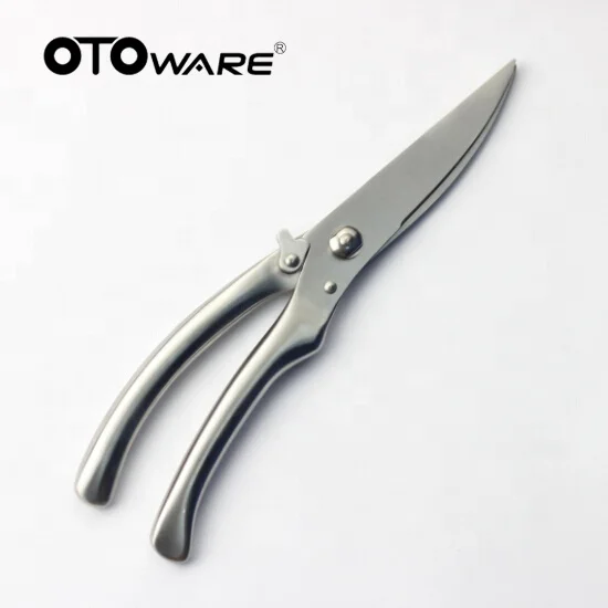 Многофункциональные кухонные ножницы из нержавеющей стали для резки куриных костей для домашнего использования на кухне