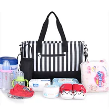 2018 wholesale high quality best pink cute baby diaper bags