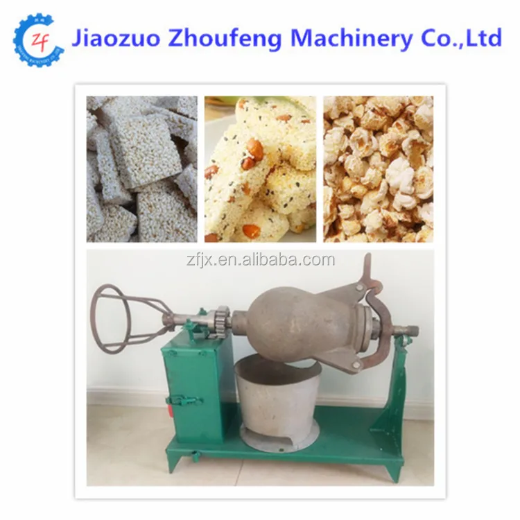 Промышленная машина для изготовления попкорна из пшеницы и кукурузы