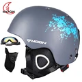 MOON In mold Ski Helmet Safety Skiing Helmet CE Certification Skating Skateboard Snowboard Helmet Size 52