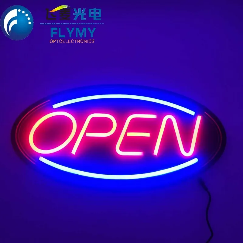 hotel window Ice Cream shop Two Modes Flashing & Steady light for business bar UPSUN Neon Sign OPEN,LED business open sign advertisement board Electric Display Sign walls 