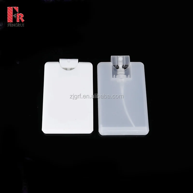 20ml square Credit Card Shaped Portable Pocket Perfume Spray Bottle
