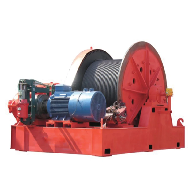 Diesel winch for drilling rig