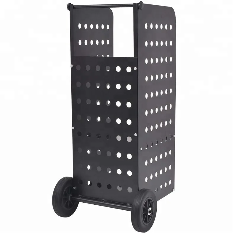 Log Carrying and Storage Box Trolley Firewood Cart Basket Log Holder
