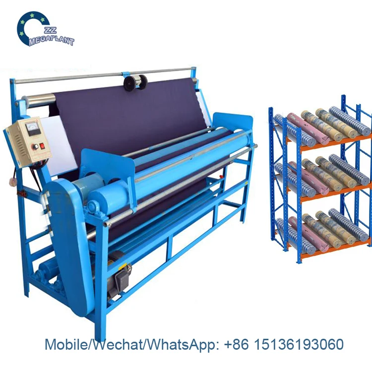Automatic Measuring Rolling Stones Fabric Machine