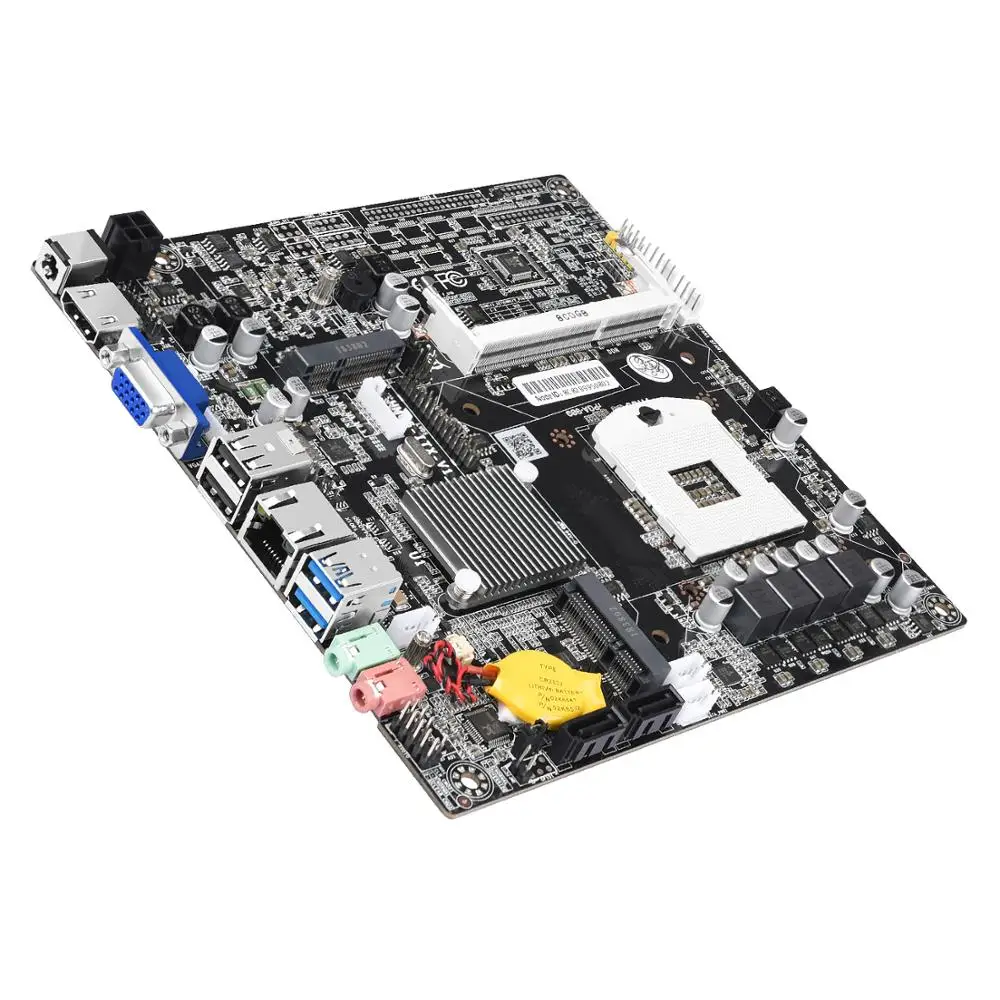 Placa Base Mini-Itx Para Htpc All IN One Aio PGA989 Intel 2° 3° M